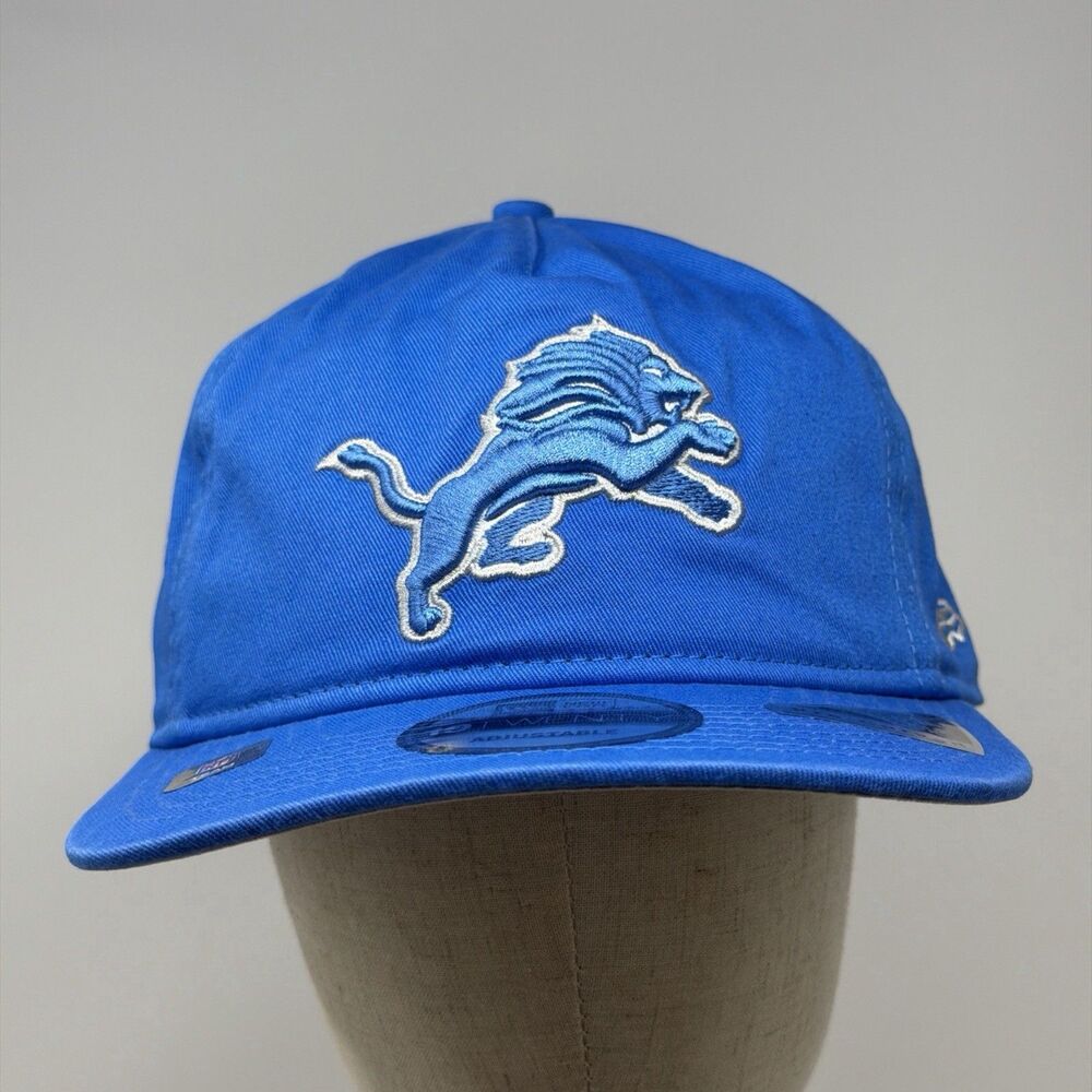 Detroit Lions New Era 19TWENTY Hat Blue Adjustable NFL OSFM NWT